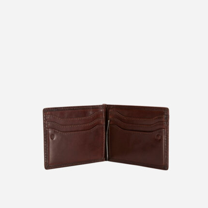 Jekyll & Hide Jekyll & Hide Leather Money Clip Wallet 2792 – Mocha Leather – Mens Wallets, Bags and Accessories - Crep Direct UK