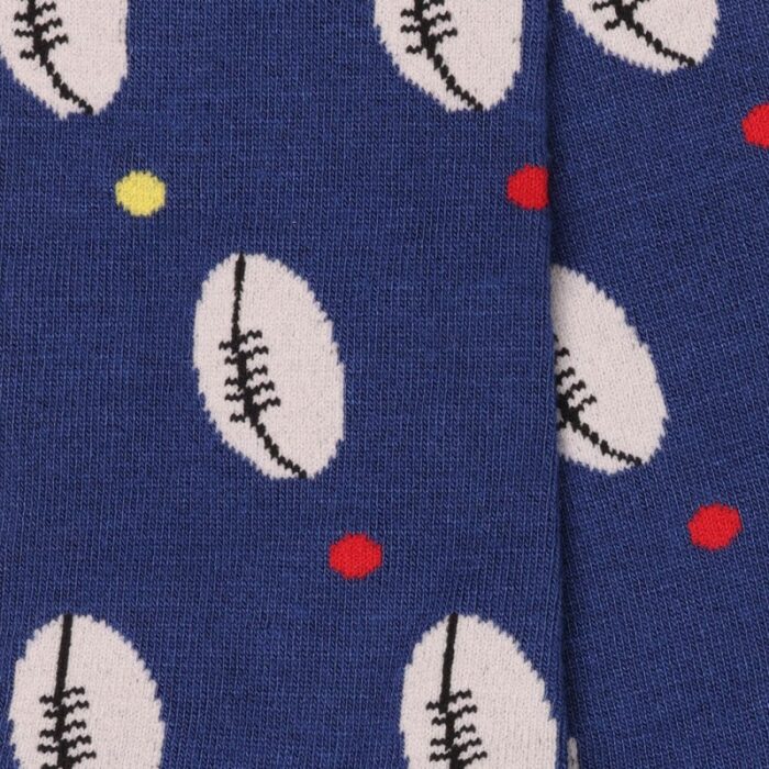 Swole Panda Rugby Ball Socks – Blue – Mens Clothing - Crep Direct UK