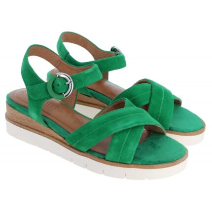 Tamaris 28202 Wedge Sandals – Green Suede – Womens Sandals, Sliders & Toe Posts - Crep Direct UK Tamaris 28202 Wedge Sandals – Green Suede – Womens Sandals, Sliders & Toe Posts - Crep Direct UK