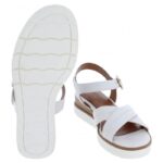 Tamaris 28202 Wedge Sandals – White Leather – Womens Sandals, Sliders & Toe Posts - Crep Direct UK Tamaris 28202 Wedge Sandals – White Leather – Womens Sandals, Sliders & Toe Posts - Crep Direct UK