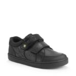 Start-Rite Spider Web School Shoes – Black Leather – Boys School Shoes - Crep Direct UK