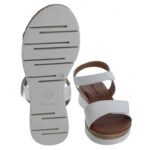 Tamaris 28220 Sandals – White Leather – Womens Sandals, Sliders & Toe Posts - Crep Direct UK