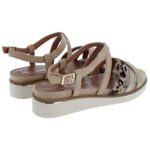 Tamaris 28237 Sandals – Tan Leather – Womens Sandals, Sliders & Toe Posts - Crep Direct UK