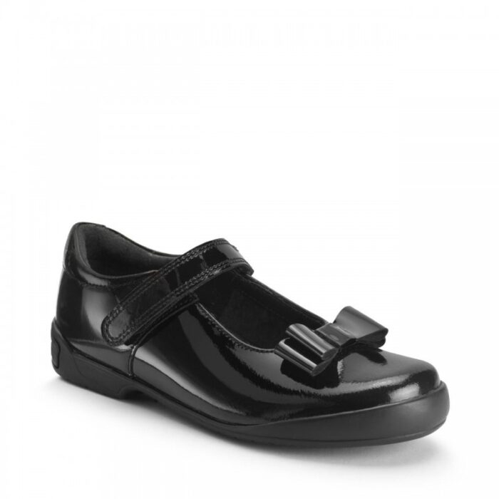 Start-Rite Flourish School Shoes – Black Patent – Girls School Shoes - Crep Direct UK