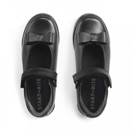 Start-Rite Flourish School Shoes – Black Patent – Girls School Shoes - Crep Direct UK