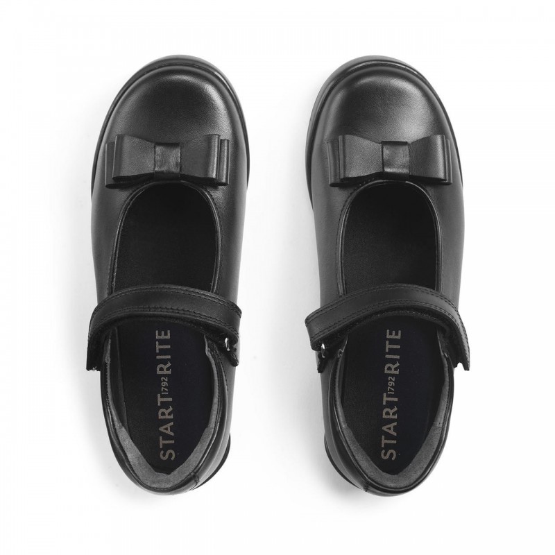 Start-Rite Flourish School Shoes – Black Patent – Girls School Shoes - Crep Direct UK