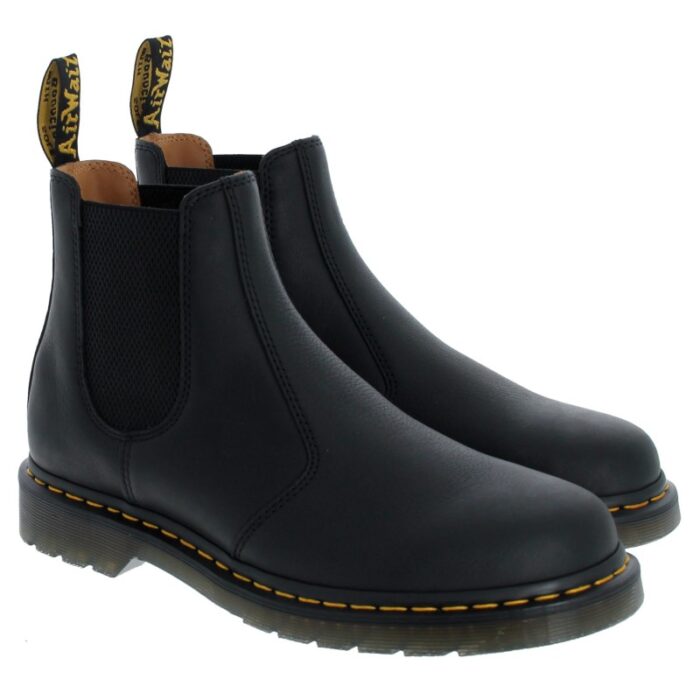 Dr. Martens 2976 Chelsea Boots – Black Ambassador Leather – Mens Boots - Crep Direct UK