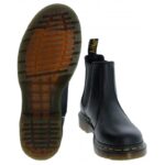 Dr. Martens 2976 Chelsea Boots – Black Virginia Leather – Womens Boots - Crep Direct UK