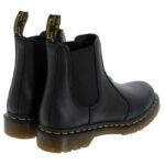 Dr. Martens 2976 Chelsea Boots – Black Virginia Leather – Womens Boots - Crep Direct UK