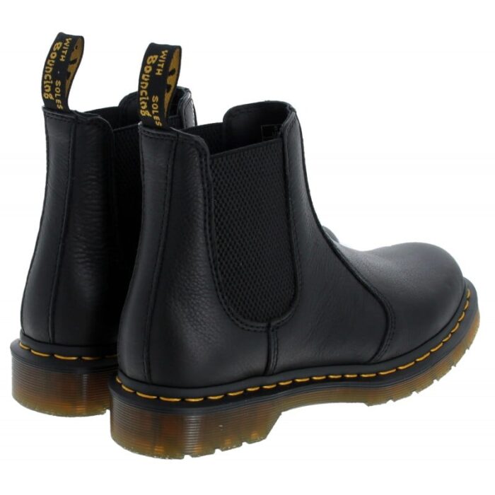 Dr. Martens 2976 Chelsea Boots – Black Virginia Leather – Womens Boots - Crep Direct UK