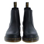 Dr. Martens 2976 Chelsea Boots – Black Virginia Leather – Womens Boots - Crep Direct UK