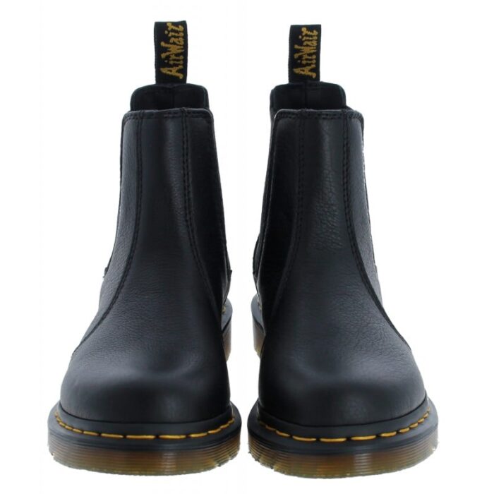 Dr. Martens 2976 Chelsea Boots – Black Virginia Leather – Womens Boots - Crep Direct UK