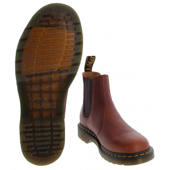 Dr. Martens 2976 Chelsea Boots – Cashew Ambassador Leather – Mens Boots - Crep Direct UK