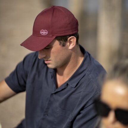 Le Chameau Cotton Cap 2986 – Cherry – Mens Clothing - Crep Direct UK