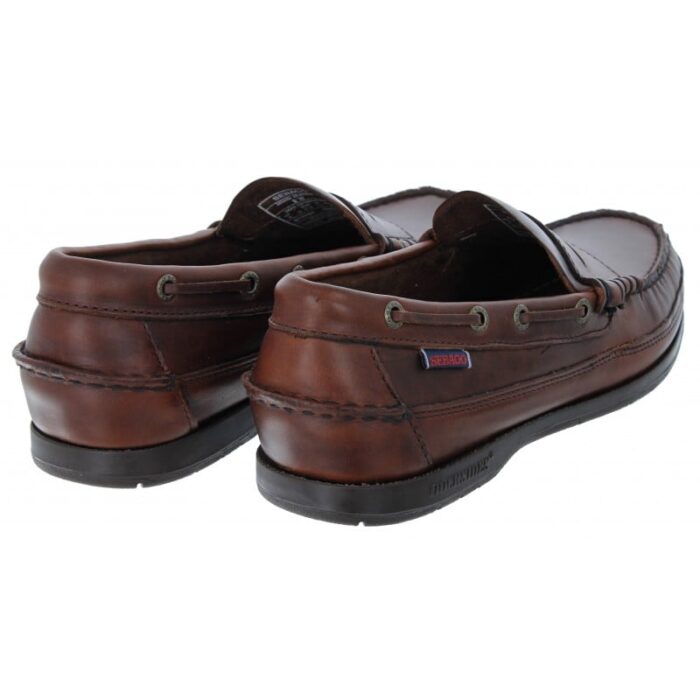 Sebago Sloop 70002B0 Loafers – Brown Gum Leather – Mens Shoes - Crep Direct UK