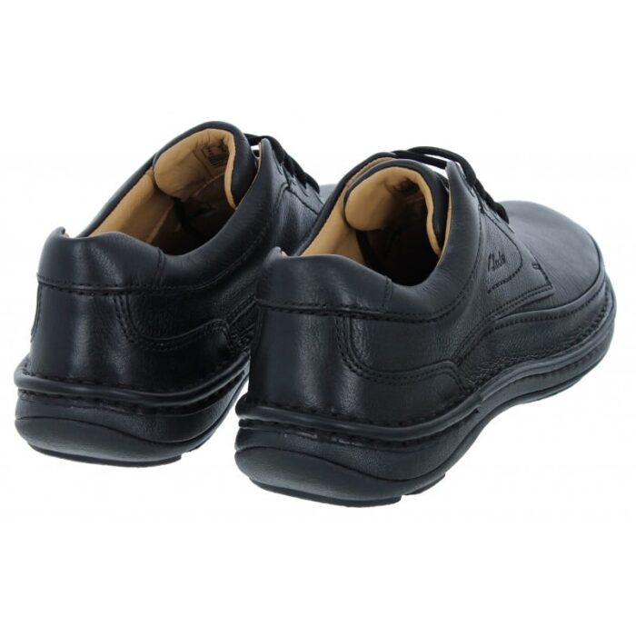 Clarks Nature Three Shoes – Black Leather – Mens Shoes - Crep Direct UK