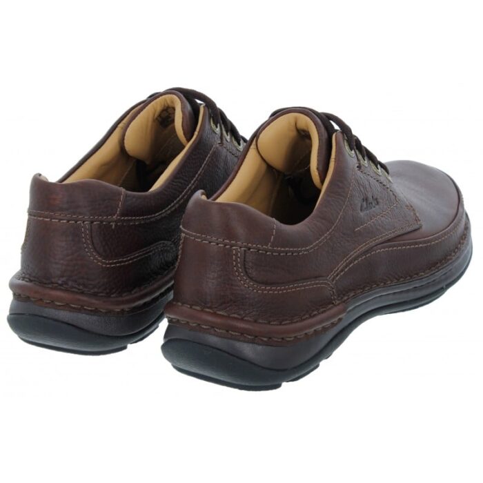 Clarks Nature Three Shoes – Mahogany Leather – Mens Shoes - Crep Direct UK