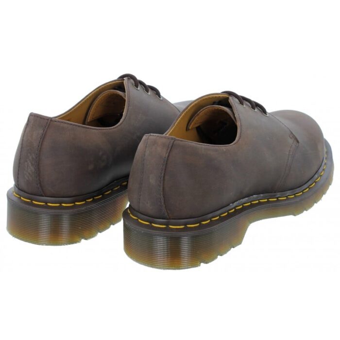 Dr. Martens 1461 Shoes – Dark Brown Crazy Horse – Mens Shoes - Crep Direct UK