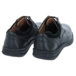 Josef Seibel Anvers 36 Lace-Up Shoes – Black Leather – Mens Shoes - Crep Direct UK