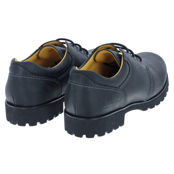 Panama Jack Panama 02 Shoes – Black Leather – Mens Shoes - Crep Direct UK