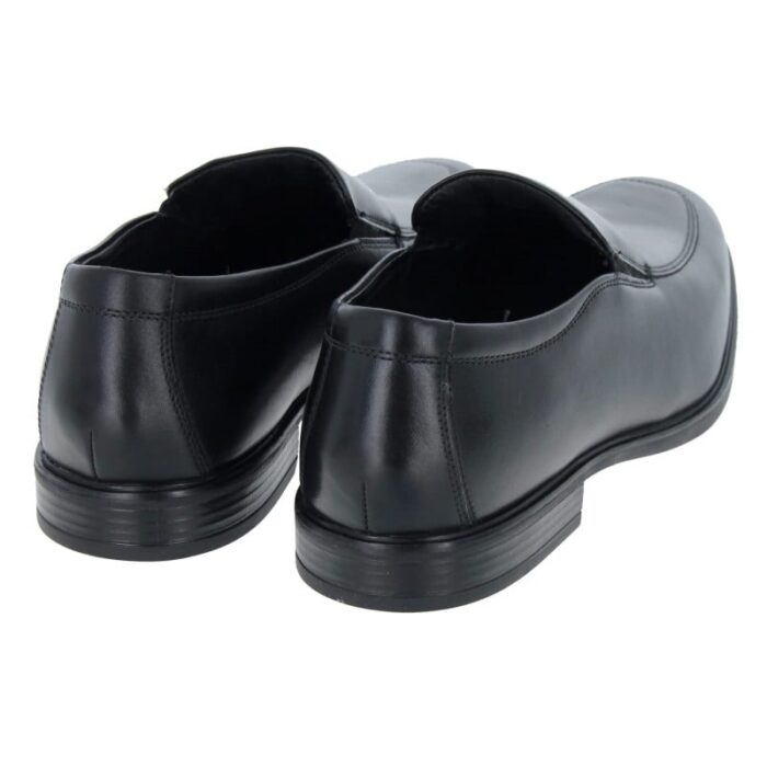 Clarks Howard Edge Shoes – Black Leather – Mens Shoes - Crep Direct UK