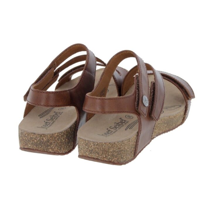 Josef Seibel Tonga 25 78519 Sandals – Camel Leather – Womens Sandals, Sliders & Toe Posts - Crep Direct UK
