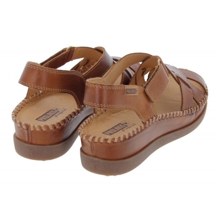 Pikolinos Cadaques W8K-0741 Sandals – Brandy Leather – Womens Sandals, Sliders & Toe Posts - Crep Direct UK