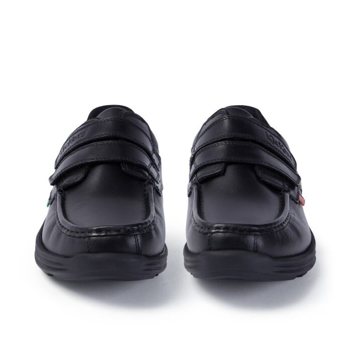 Kickers Reasan Strap 112801 Shoes – Black Leather – Mens Shoes - Crep Direct UK
