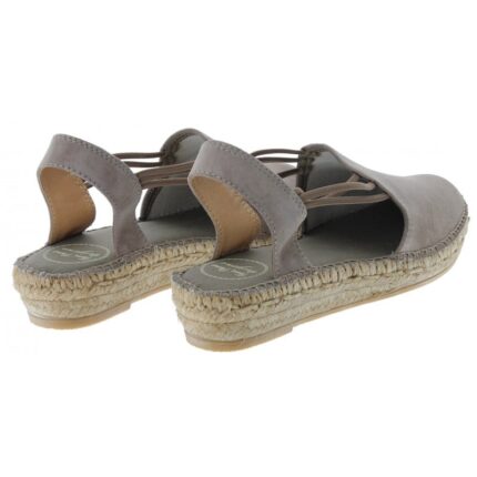 Toni Pons Nuria Espadrilles – Taupe Suede – Womens Sandals, Sliders & Toe Posts - Crep Direct UK