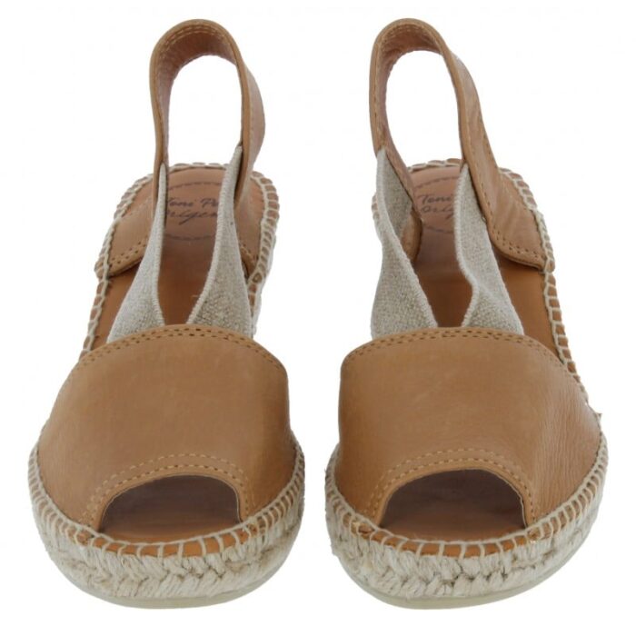 Toni Pons Teide-P Slingback Espadrilles – Cuiro Leather – Womens Espadrilles - Crep Direct UK