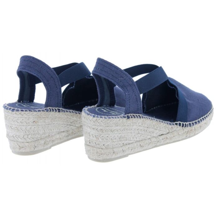 Toni Pons Ter Wedge Espadrilles – Mari Cotton – Womens Sandals, Sliders & Toe Posts - Crep Direct UK