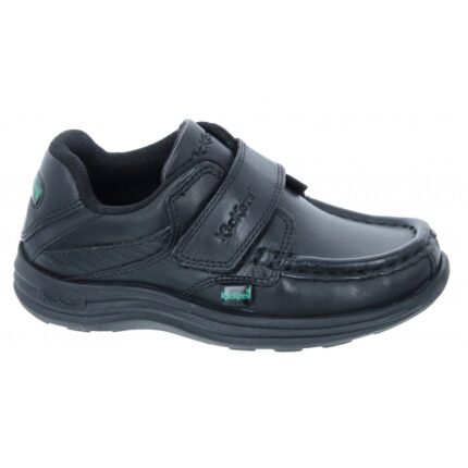 Kickers Reasan Strap Infant School Shoes – Black Leather – Boys School Shoes - Crep Direct UK Kickers Reasan Strap Infant School Shoes – Black Leather – Boys School Shoes - Crep Direct UK