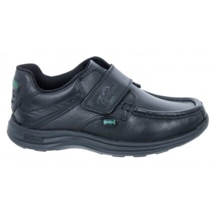 Kickers Reasan Strap Junior School Shoes – Black Leather – Boys School Shoes - Crep Direct UK Kickers Reasan Strap Junior School Shoes – Black Leather – Boys School Shoes - Crep Direct UK