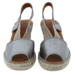 Toni Pons Teide-P Slingback Espadrilles – Acer Leather – Womens Espadrilles - Crep Direct UK