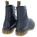 Dr. Martens 1460 Pascal Boots – Black Virginia Leather – Womens Boots - Crep Direct UK