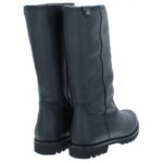 Panama Jack Bambina Igloo Boots – Black Leather – Womens Boots - Crep Direct UK