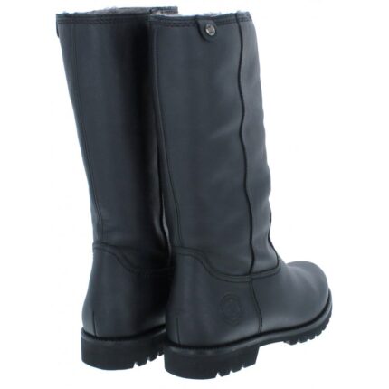 Boots Bambina Igloo Boots – Black Leather – Womens Boots - Crep Direct UK