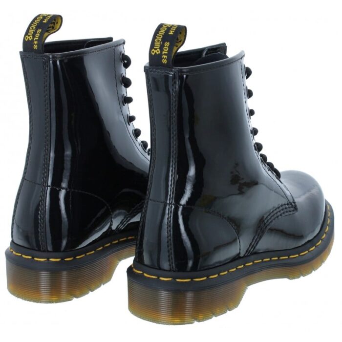 Dr. Martens 1460 W Boots – Black Patent – Womens Boots - Crep Direct UK