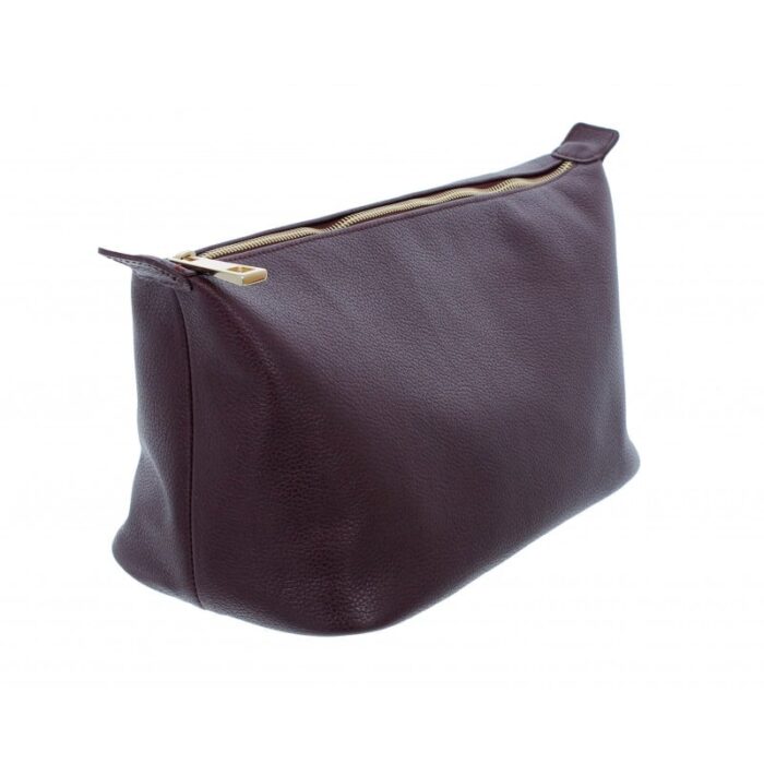 The Golden Boot Golden Boot 03 Slouch Washbag – Burgundy – Personalised Gifts for Her - Crep Direct UK