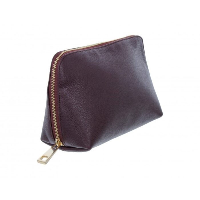 The Golden Boot Golden Boot Make Up Bag – Burgundy – Personalised Gifts for Her - Crep Direct UK