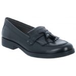 Geox Agata A J4449A School Shoes – Black Leather – Girls School Shoes - Crep Direct UK