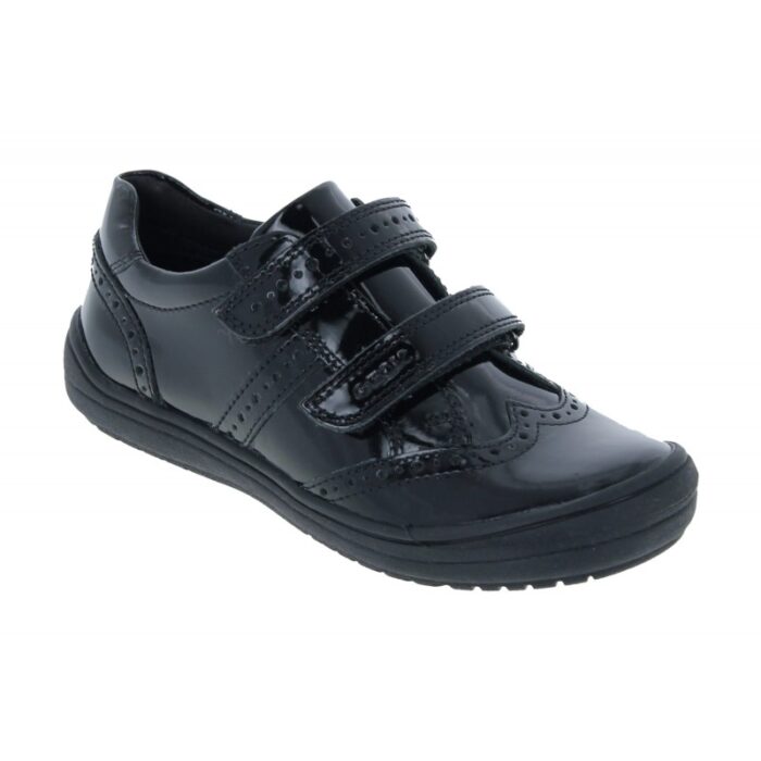Geox Hadriel Girl J947VG School Shoes – Black Patent – Girls School Shoes - Crep Direct UK