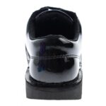 Kickers Kick Lo Core Junior School Shoes – Black Patent – Girls School Shoes - Crep Direct UK