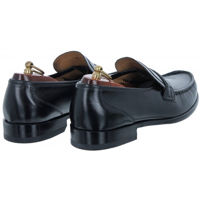 Loake Rome Shoes – Black Leather – Mens Wedding Shoes - Crep Direct UK