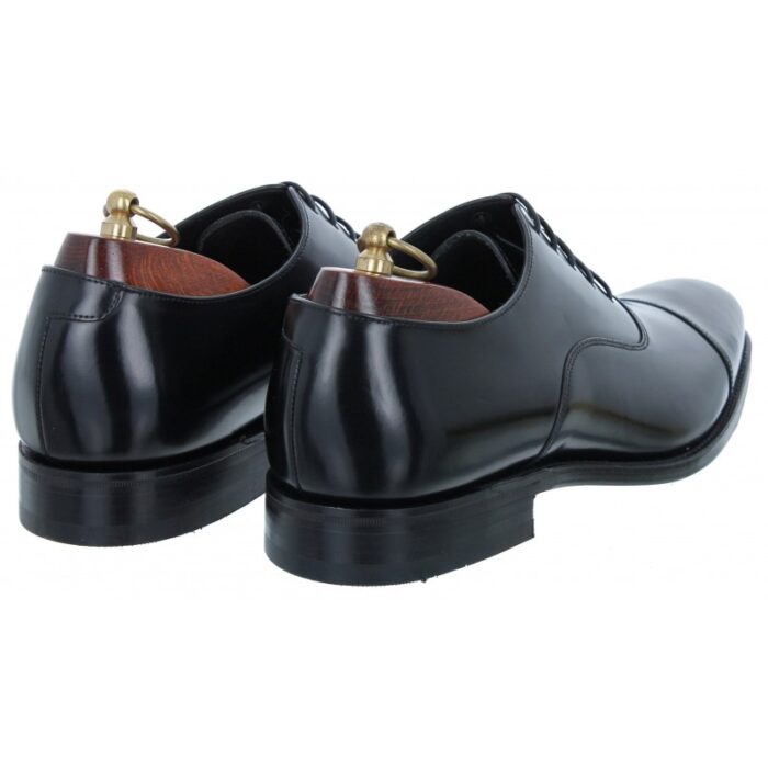 Loake Smith Shoes – Black Leather – Mens Wedding Shoes - Crep Direct UK