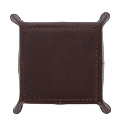 Gianni Conti 9405074 Coin Tray – Marrone Leather – Personalised Gifts for Her - Crep Direct UK