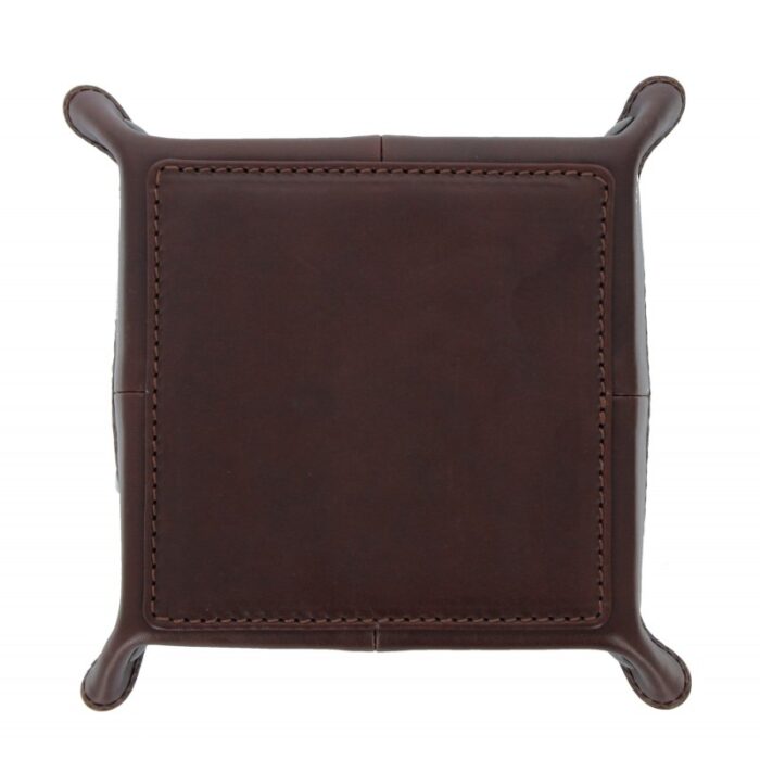 Gianni Conti 9405074 Coin Tray – Marrone Leather – Personalised Gifts for Her - Crep Direct UK