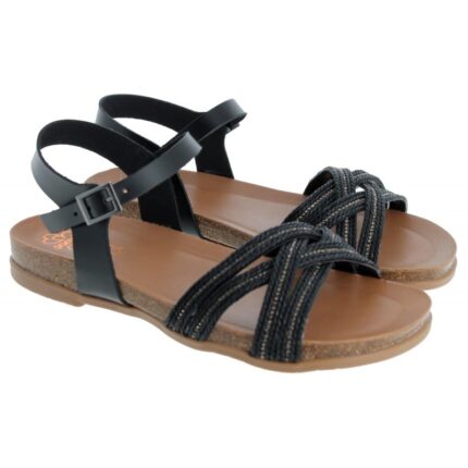 Porronet 3018 Sandals – Black Leather – Womens Sandals, Sliders & Toe Posts - Crep Direct UK Porronet 3018 Sandals – Black Leather – Womens Sandals, Sliders & Toe Posts - Crep Direct UK