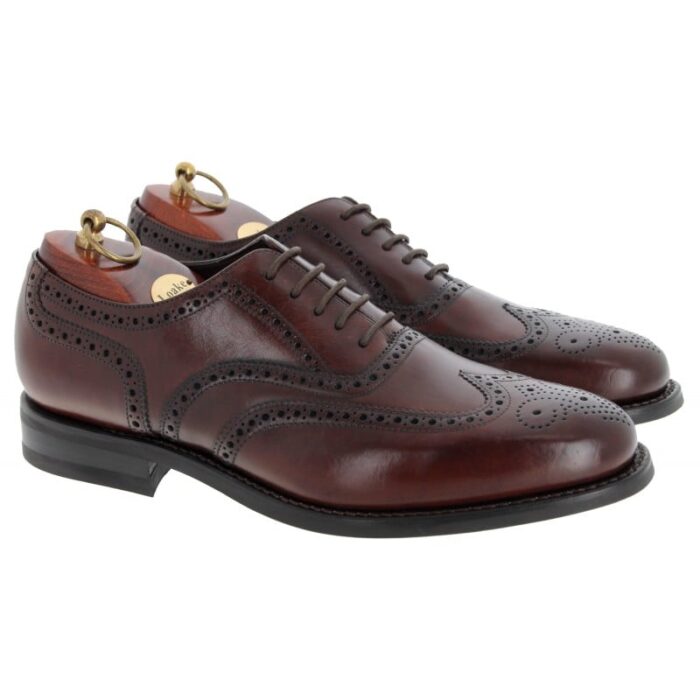 Loake 302 CHRG Shoes – Brown Leather – Mens Shoes - Crep Direct UK