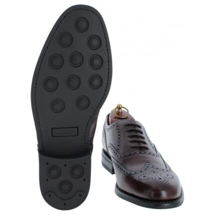 Loake 302 CHRG Shoes – Brown Leather – Mens Shoes - Crep Direct UK